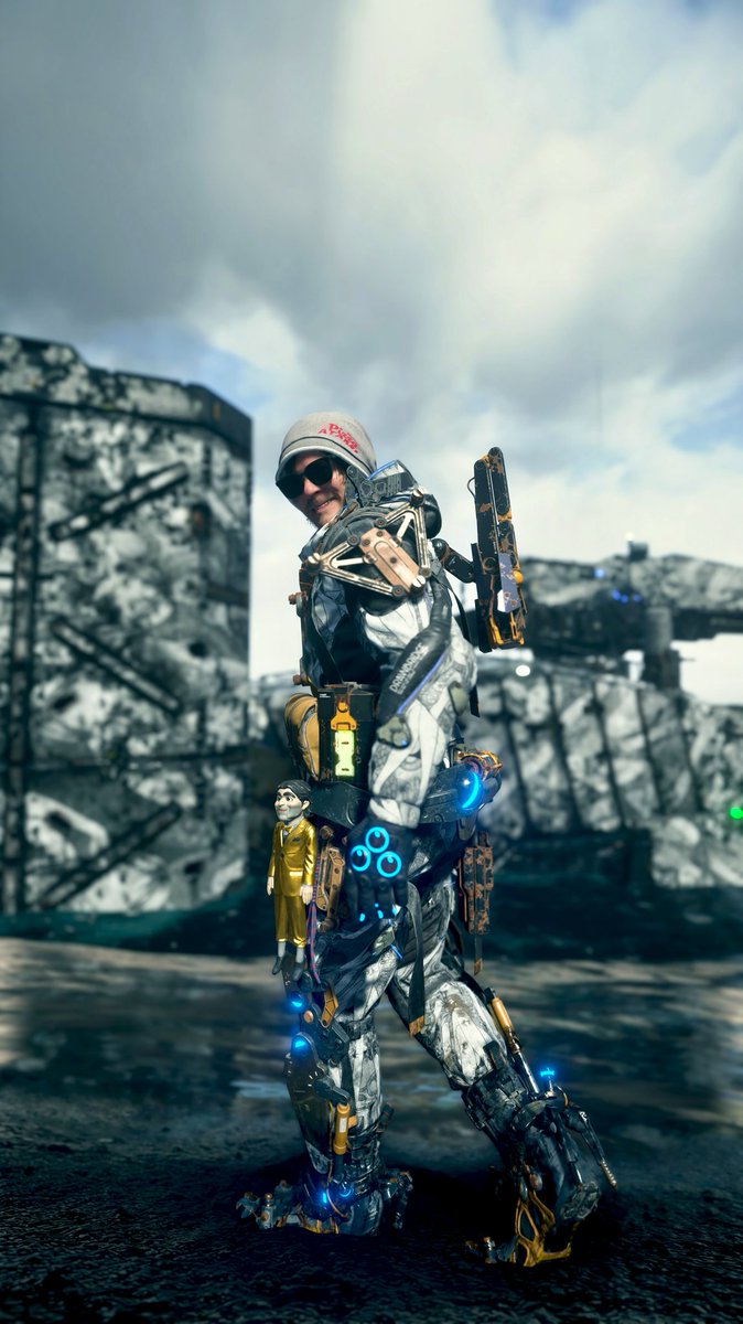 Toukolina's tweet image. One of my favorite things about DS2 is this Junji Ito piece 

#DeathStranding2
#DSPhotomodeCP_Dec