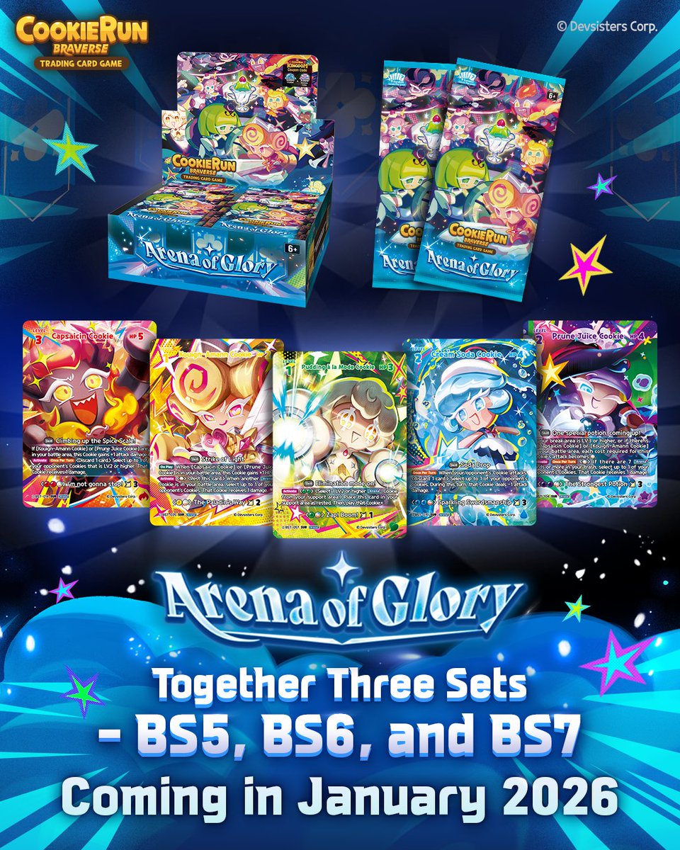 CookieRun: Braverse TCG (EN) tweet media