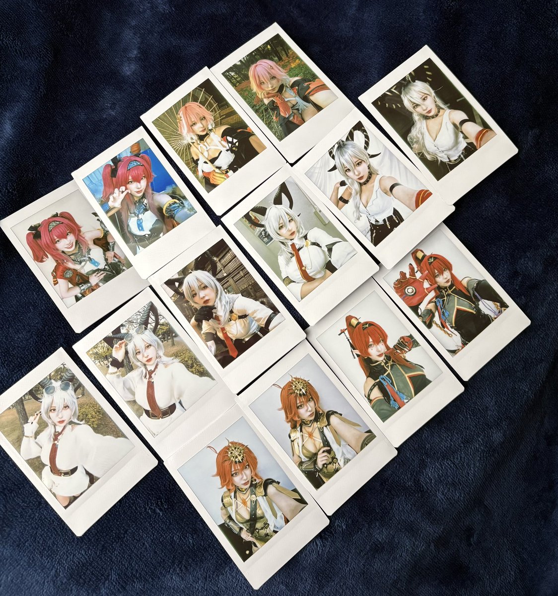 加工の合間に刷ってみた、チェキって可愛いな😭⁉️ 今までやった鳴潮