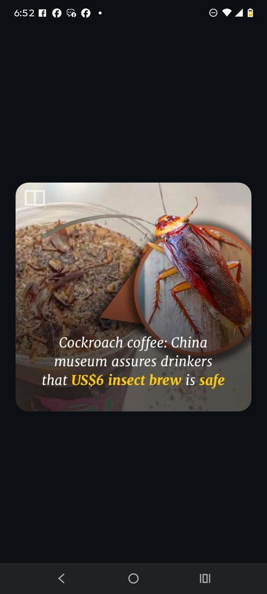 🙋🏾‍♂️I'm a tea 🍵 person myself..
But this what y'all coffee drinkers doing?🤔🤢🤮 🪳 

#itsahardpass