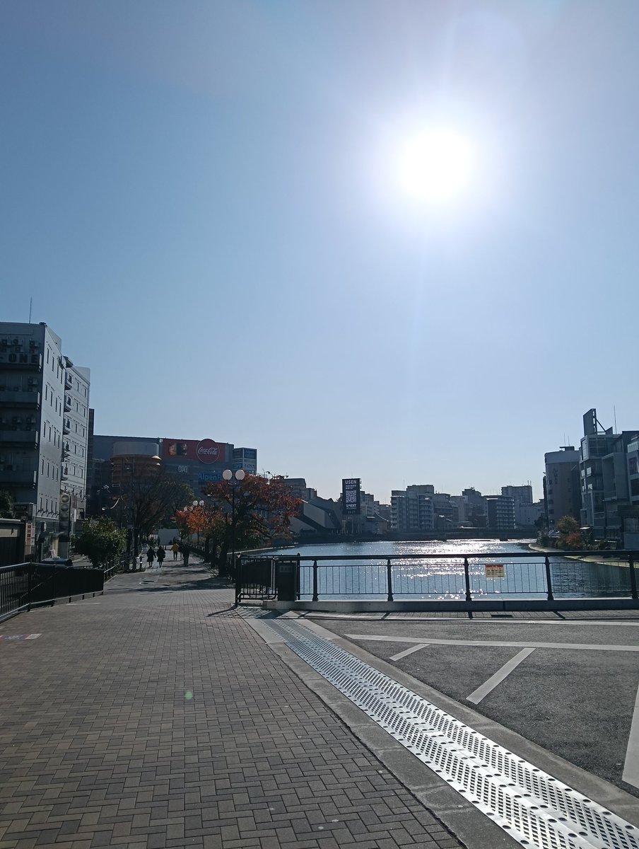 Y08495703's tweet photo. 中洲から https://t.co/P3Z0GQMx4G