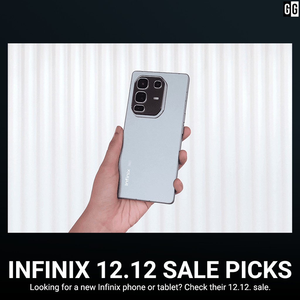 GIZGUIDEPH's tweet image. Check the top Infinix phones and tablets to buy this 12.12 here: bit.ly/4puk5Oy

#InfinixPhilippines