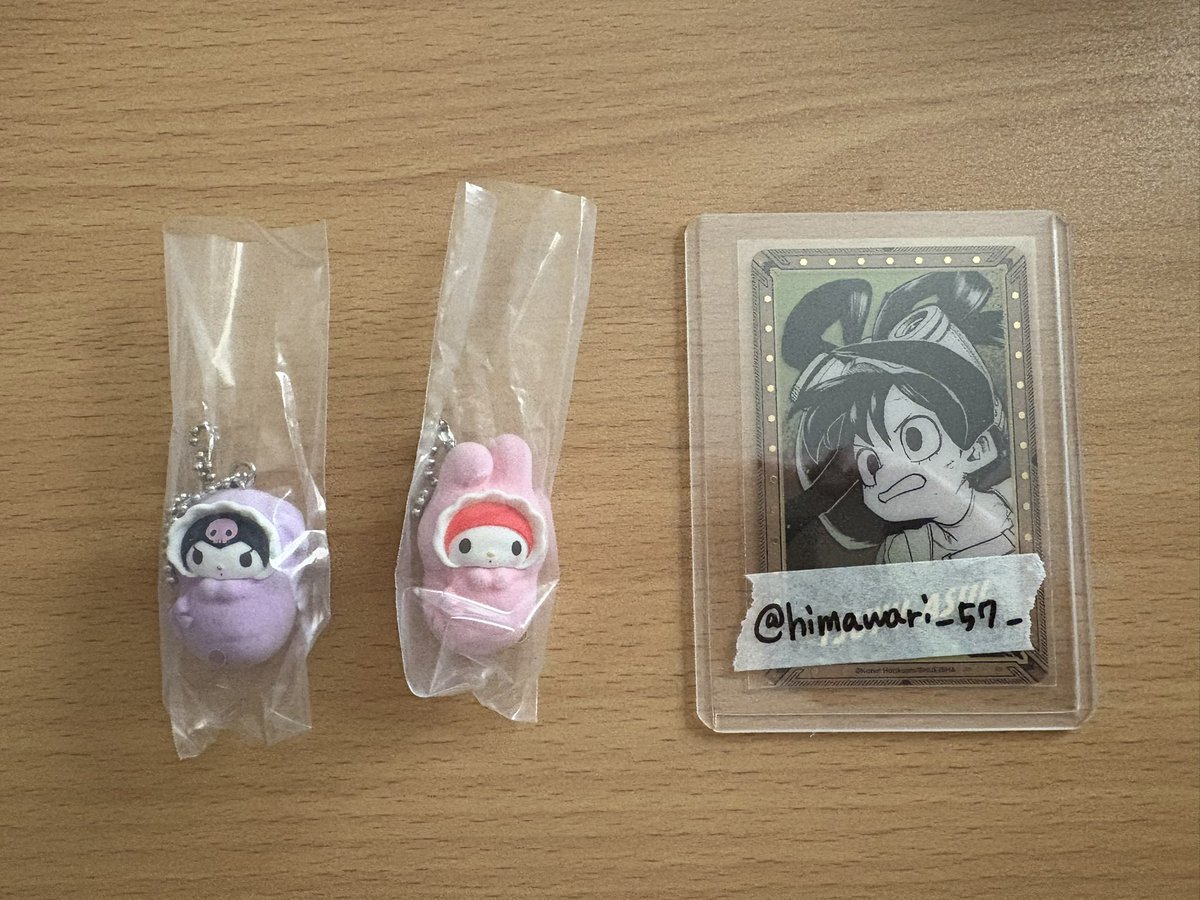 【交換･譲渡】サンリオ ガチャガチャ かぼちゃぱんつ フィギュア おくるみベイビーマスコット

譲》画像のもの

求》あひるのペックル or 300円/個+送料

郵送のみ
まとめての方優先

検索からでも気軽にお声がけ下さい！

●初めての方はﾘﾄﾘﾝ必読●