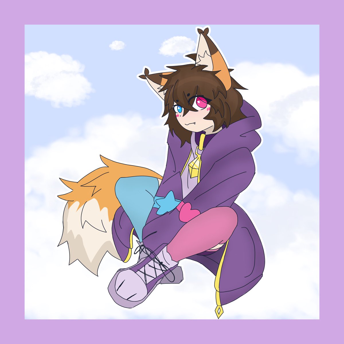 Snowvyne's tweet photo. happy birthday @foxxodo https://t.co/qhp5YWS6Kh