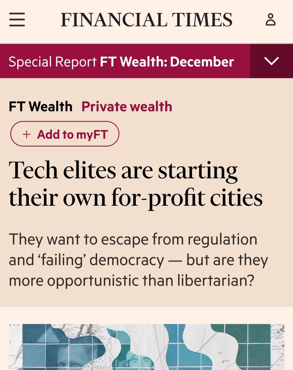 BenjaminNorton's tweet image. Billionaire "libertarian" US tech oligarchs are reverse engineering colonialism &amp;amp; fascism, and calling it "innovation".

They are buying land in poor countries in Africa &amp;amp; Latin America, displacing local residents, and creating unaccountable capitalist dictatorships governed by…