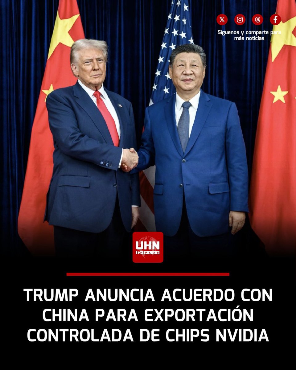 Butterfly7118's tweet photo. Trump: “25% para USA, Xi aplaude” 🤝
Realidad: le regaló H200 al PLA, Huawei copia gratis y vuela solo.
China: “Gracias por el peaje, dragón acelera.” 🐉💨
#ChipGate #BoomerangDeal https://t.co/G0IkfCEqlA