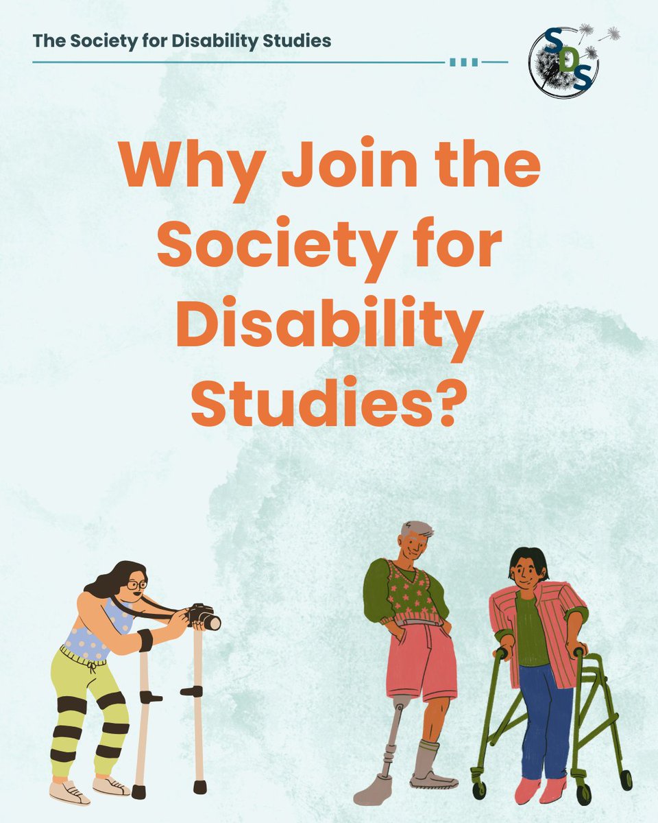 Society for Disability Studies tweet media