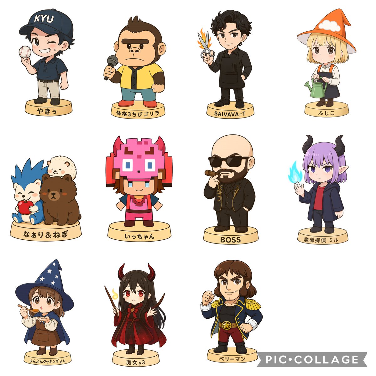 キーホルダー、アクスタにしよかな？ 前回は馬鹿みたいに作ったから