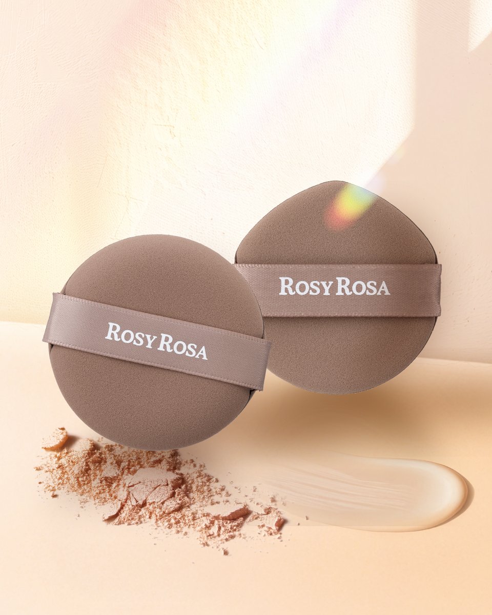 ロージーローザのマルチファンデパフからチョコみたいなブラウンカラー