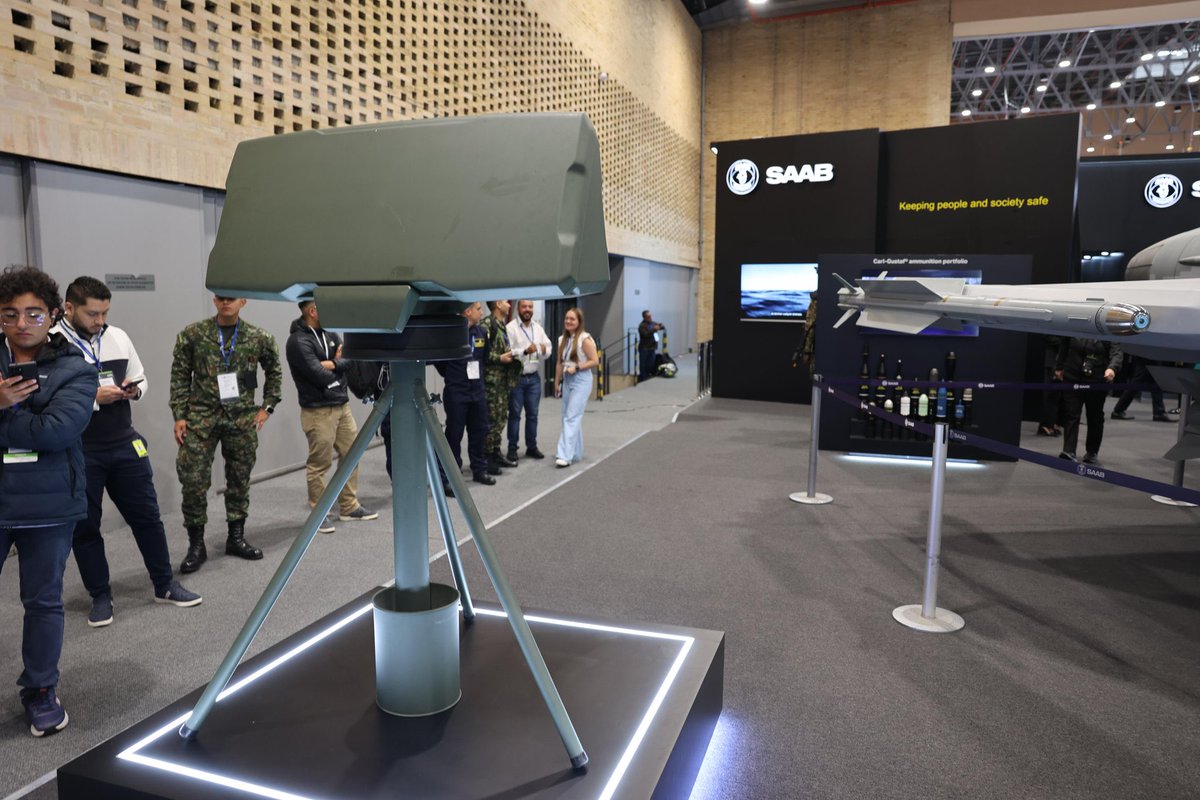 Saab Colombia tweet media