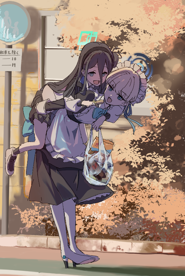 天童アリス(ブルアカ) 「#今年も残りわずかなので今年一番伸びた絵を貼る 人格二つあるんじゃないかってくら」|有角(ありつの）のイラスト