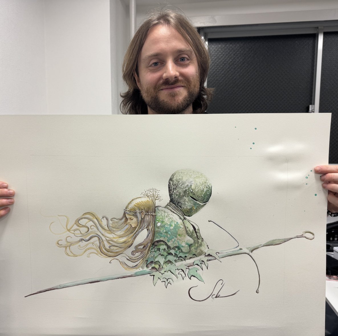 完成！特別プレマ！ 予約&原画オファー受付中！ ＼ Seb McKinnon先生の