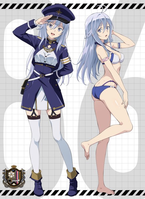 ヴラディレーナ・ミリーゼ描きました
#エイティシックス 