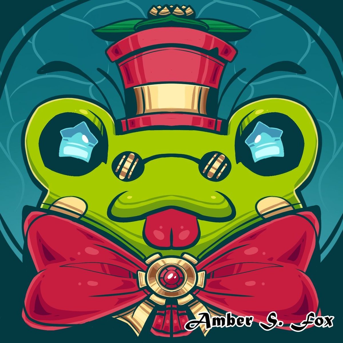 Pfp I made for a fwog