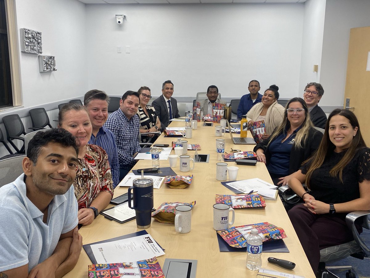 Today we hosted our Educational Leadership Advisory Board meeting. Thanks to these amazing leaders we are continuing to grow and improve our programs. <a href="/MDCPS/">Miami-Dade Schools</a> <a href="/SuptDotres/">Jose L. Dotres, Ed.D.</a> <a href="/FIUSEHD/">FIU School of Education and Human Development</a>