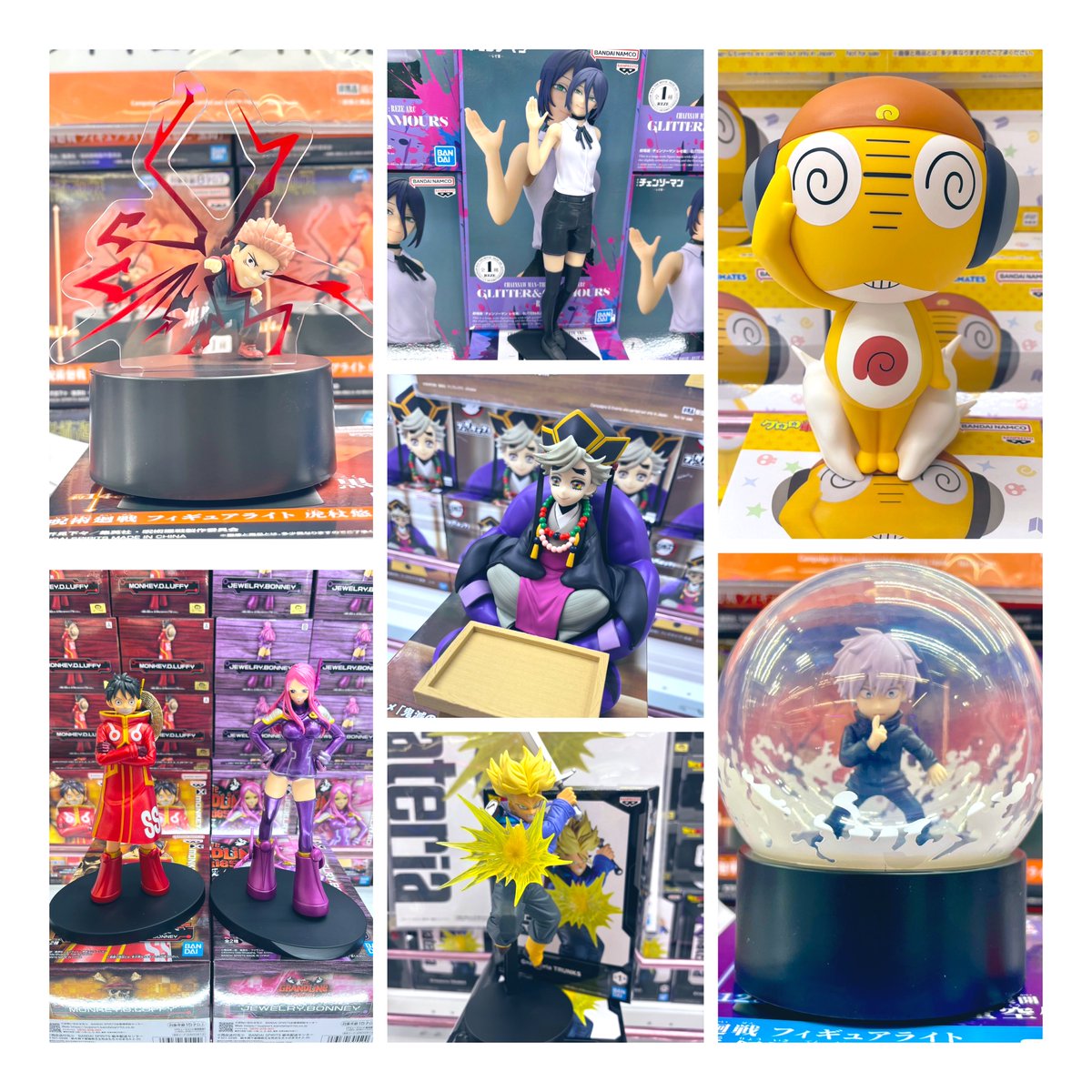 本日入荷】 #チェンソーマン レゼ #呪術 虎杖 五条 #鬼滅 童磨