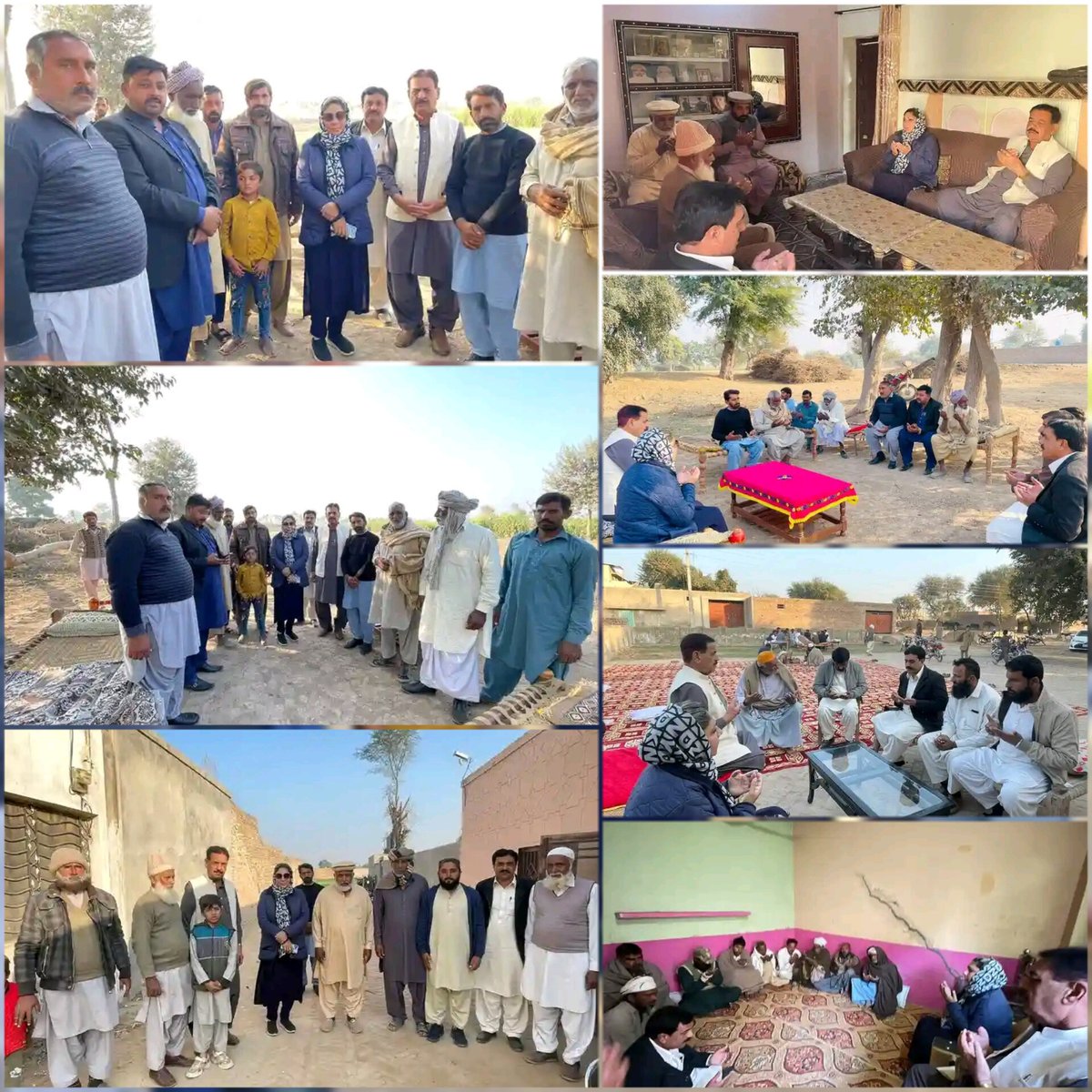 <a href="/AyeshaArshadKh2/">Ayesha Arshad Khan Lodhi</a> 
نے آج حلقے کے مختلف مقامات پر متعدد مرحومین کے اہلِ خانہ سے ملاقات کر کے فاتحہ خوانی کی اور لواحقین سے دلی تعزیت کا اظہار کیا
#NA142 #PP201 #Lodhi_group #Harappa #Sahiwal
<a href="/MaryamNSharif/">Maryam Nawaz Sharif</a> <a href="/NawazSharifMNS/">Nawaz Sharif</a> <a href="/CMShehbaz/">Shehbaz Sharif</a> <a href="/MIshaqDar50/">Ishaq Dar</a> <a href="/pmln_org/">PMLN</a> <a href="/HamzaSS/">Hamza Shahbaz Sharif</a> <a href="/RanaSanaullahPK/">Rana Sana Ullah Khan</a>