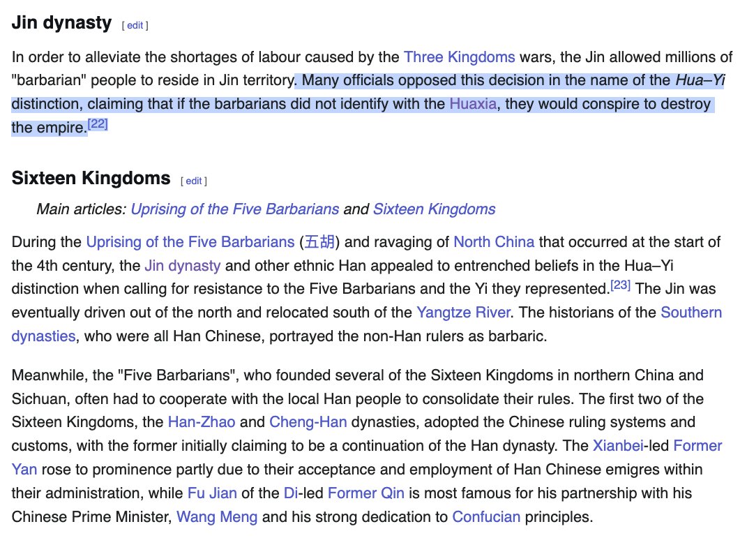 Estamos en la época del Imperio Romano Tardío. Tenían un discurso desarrollado sobre la inmigración, la asimilación y "n