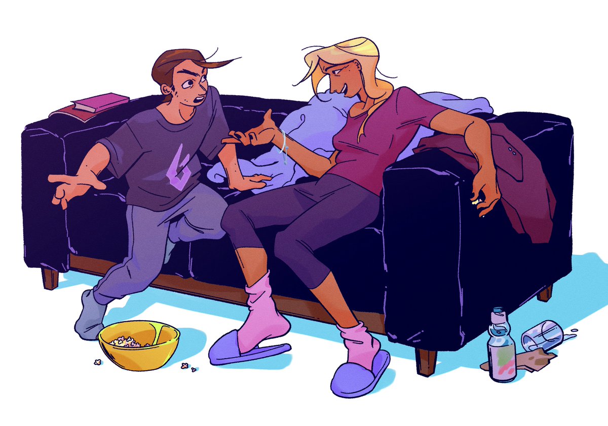 theyre arguing about some reality tv show
#aceattourney #klapollo
