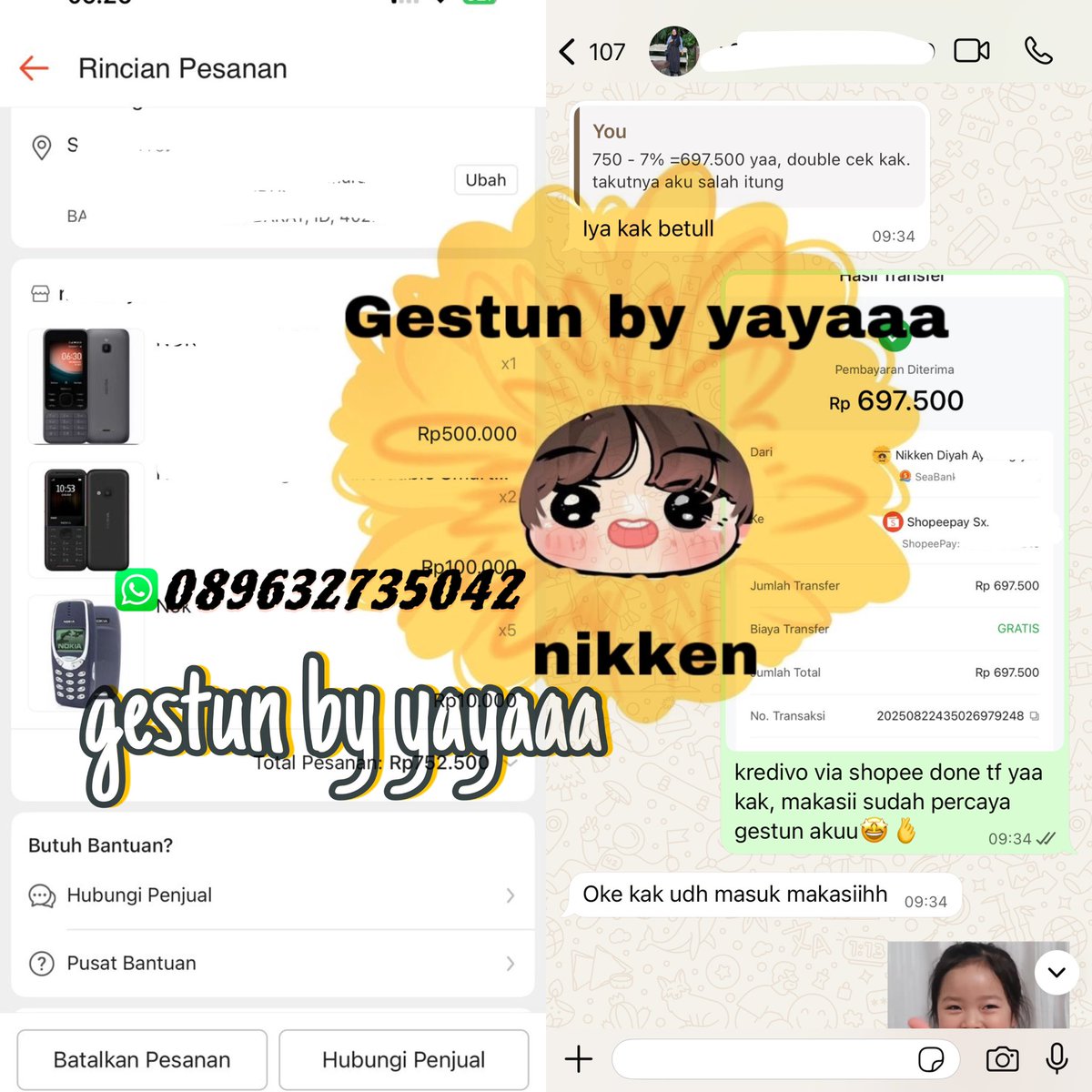 Yang mau gestun kata aku mah ayoo sinii tanyain ajaa bisa all paylater loh🤩🤩🤩

#testibyyaya