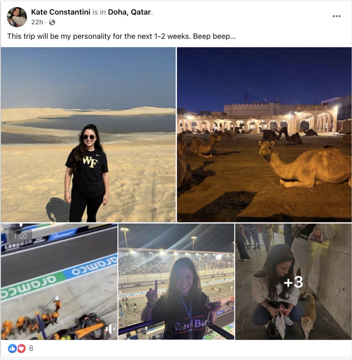 LauraLoomer's tweet image. EXCLUSIVE: 

🚨 Qatar's Influence Exposed: House Foreign Affairs Committee @HouseForeignGOP Staffer Deletes F1 Party Posts From Qatar After Thanksgiving Trip Coincides with Weakened Muslim Brotherhood Designation Bill🚨 

Kate Constantini @KateConstantini, who serves at GOP Rep.…