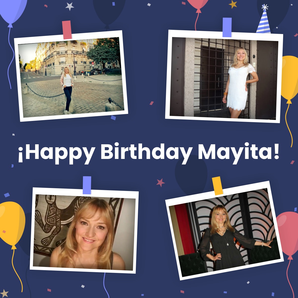 ImperioMishalsk's tweet photo. Feliz cumpleaños @MayaMishalskaOf
Un año más celebrando tu vida, que alegría. Que todo lo que deseas y anhelas llegue a tu vida. Te mereces todo lo lindo y bonito del mundo!!!🎂 🥳✨️💐💝
Te amamos 💐
#MayaMishalska #HappyBirthday #FelizCumpleaños

#TeamMaya https://t.co/V1dD4qHhkK