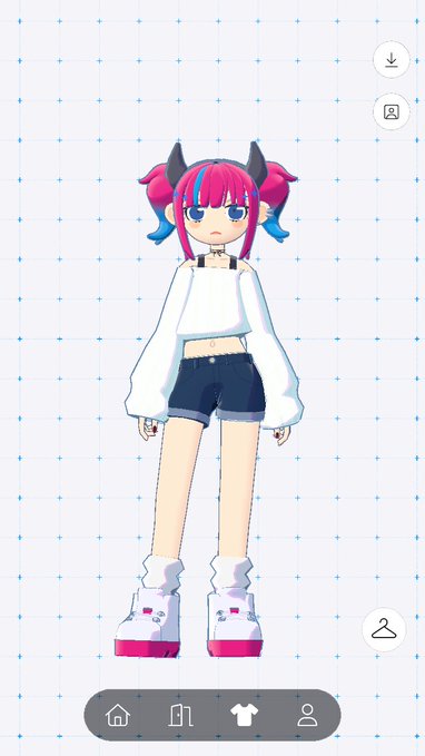 尾崎がキャラメイクするとオタクの考えるギャルばっかり生まれてくる。でもやっぱへそは出したいやん? 