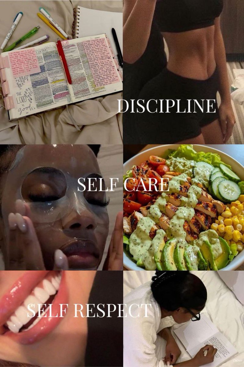 Discipline ✦ Self-care ✦ Self-Respect