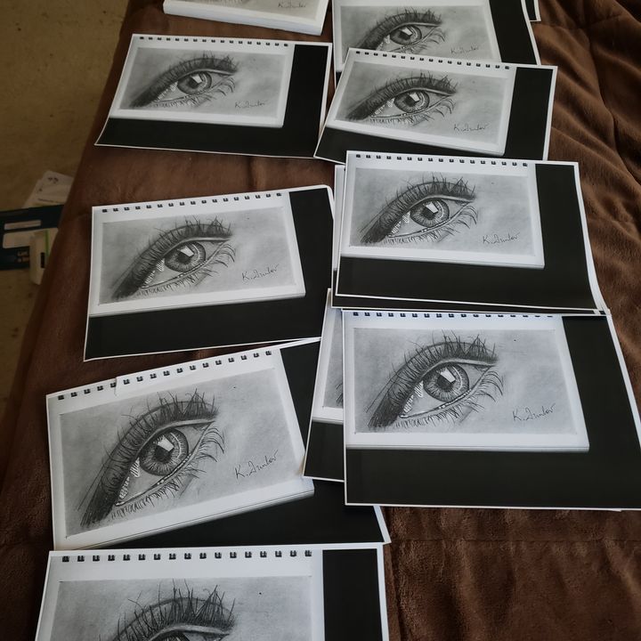 Kofdog's tweet photo. Art of the Day! "Copies of image from different angle". Buy at: https://t.co/YswURsoESb https://t.co/eqzSQ5SBPP