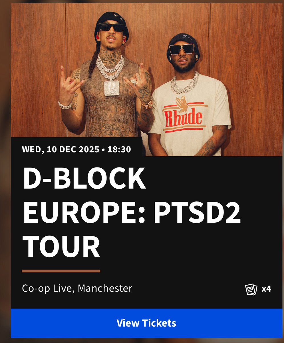 Wed 10th in Manchester