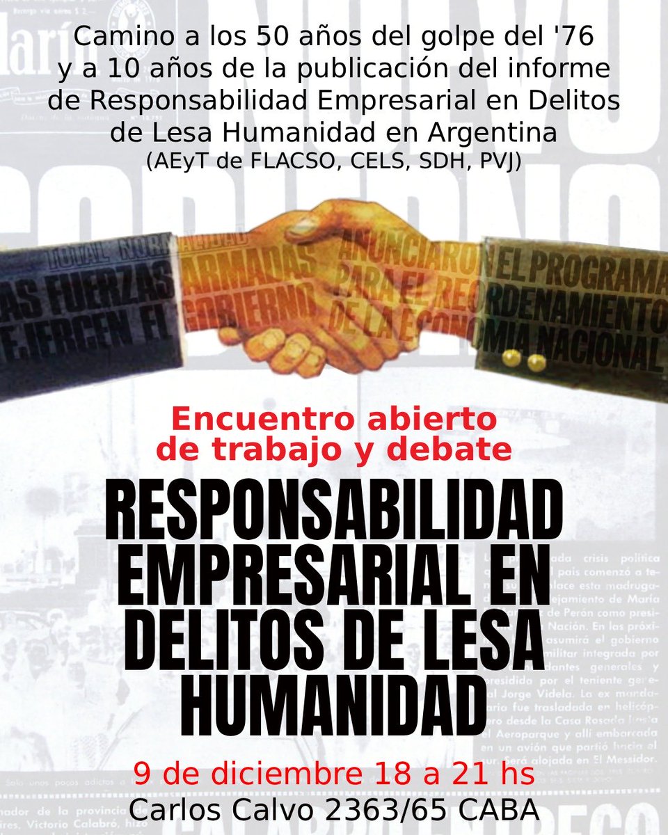 #Encuentro #LesaHumanidad