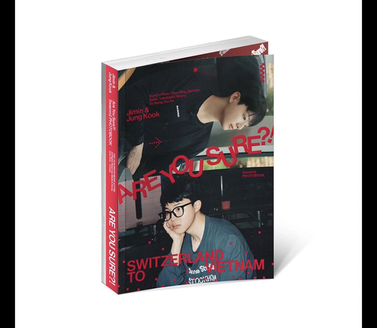 Hayasi168's tweet image. Jimin x Jung Kook &amp;lt;Are You Sure?! Season2&amp;gt; PHOTOBOOK 

予約分、全部注文済み

#TME
#AreYouSure2 

 #JiminxJungKook