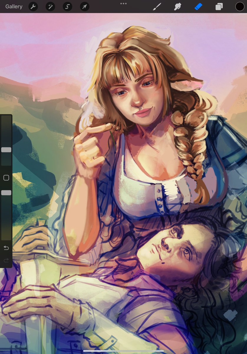 ceo of never finishing a drawing but always drawing me w/ the wife