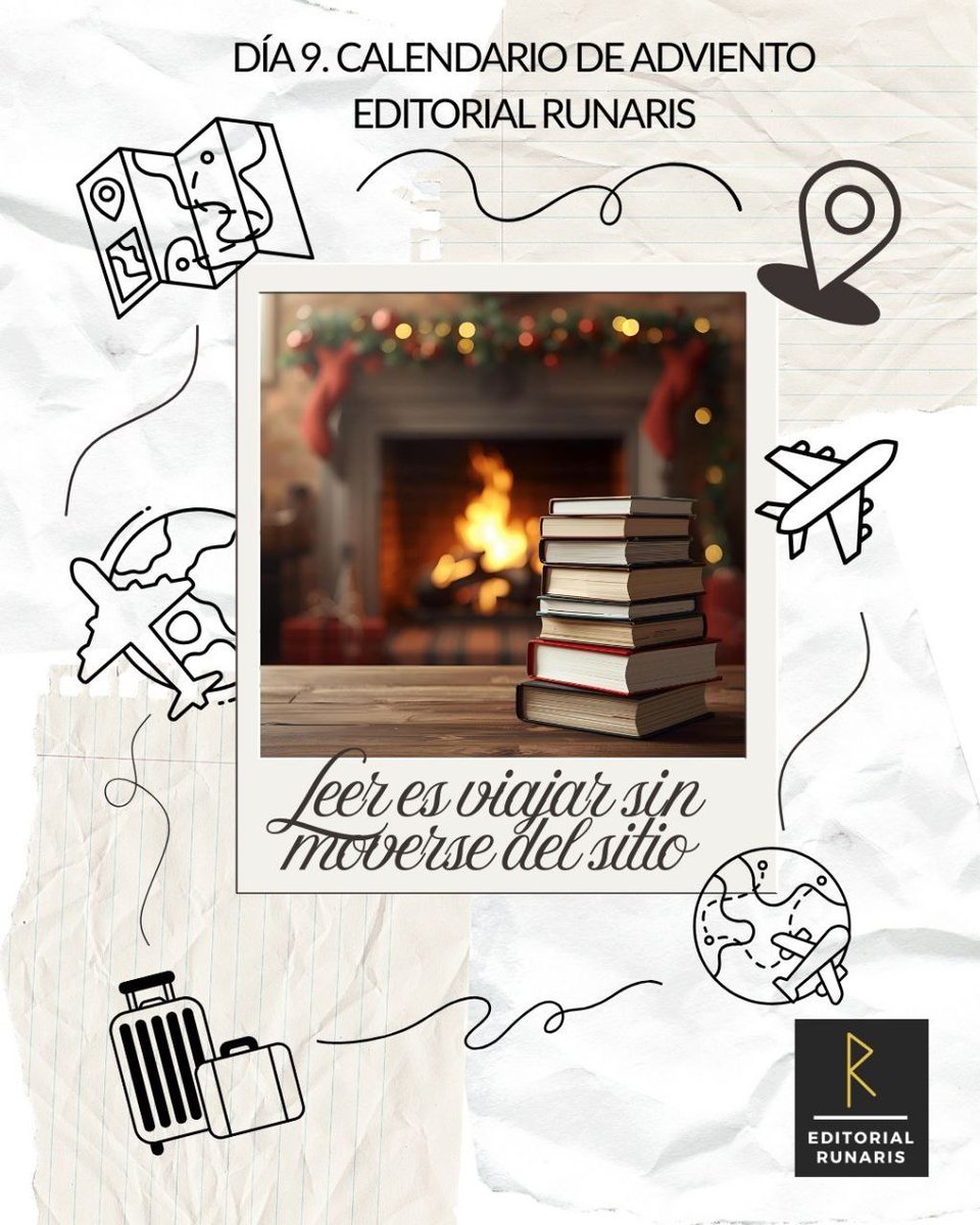 📅 Día 9 del Calendario de Adviento Runaris 🎄
Hoy celebramos la magia de los libros 📚💫
Cada página te transporta a mundos desconocidos, aventuras inesperadas y emociones que nunca imaginaste. 💭💖

¿A dónde te ha llevado tu #lectura hoy? 🌟
Cuéntanos en los comentarios 👇