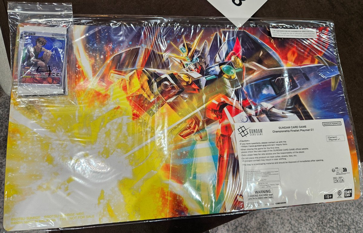 YopYopTDS's tweet photo. Got Top 4 at the Gundam Card Game regional in Orlando this weekend with Red Blue aggro!

#GUNDAMCARDGAME
#ガンダムカードゲーム https://t.co/M8lMYCIBJy