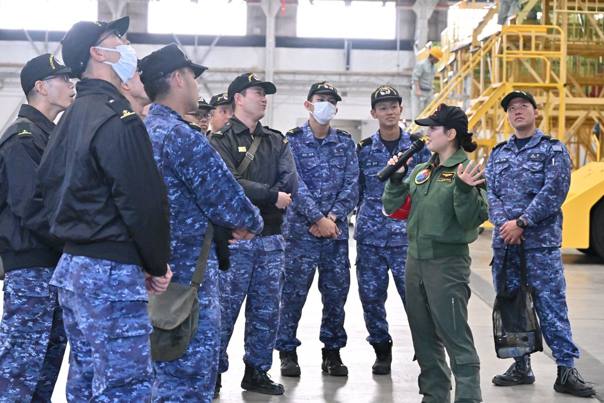 第59期一般幹部候補生課程（部内課程）の航空実習( #岩国航空基地