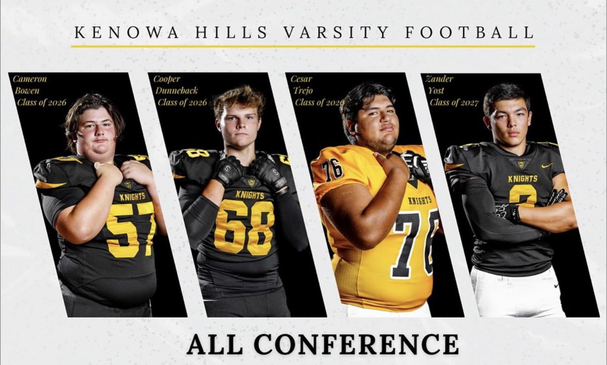 Kenowa Hills Knights Football ⚔️🏈 tweet media