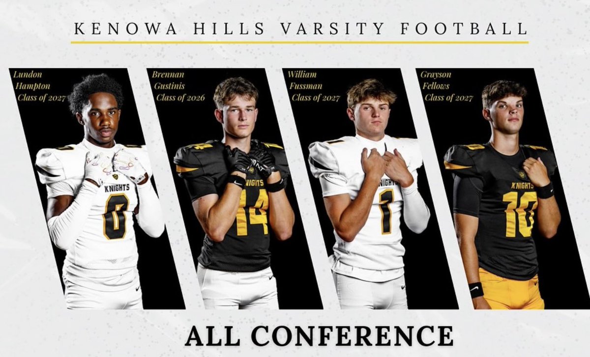 Kenowa Hills Knights Football ⚔️🏈 tweet media