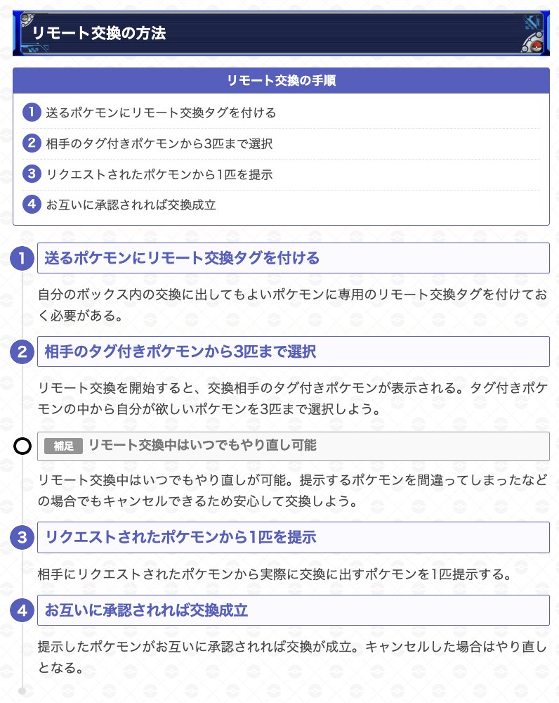 gamewith_pkgo's tweet photo. ＼ リモート交換が実装 ／

📅解禁日：12/9(火)以降、順次全世界で実装

📝条件
・フレンドと「大親友＋」になる
→ 大親友から追加で90フレンドポイント必要

大親友＋とのリモート交換は距離無制限！
遠距離でも交換が可能になります👀

▼ 詳細はこちら
https://t.co/CmiiFI0rot
#ポケモンGO https://t.co/JgtQ0xn2yQ