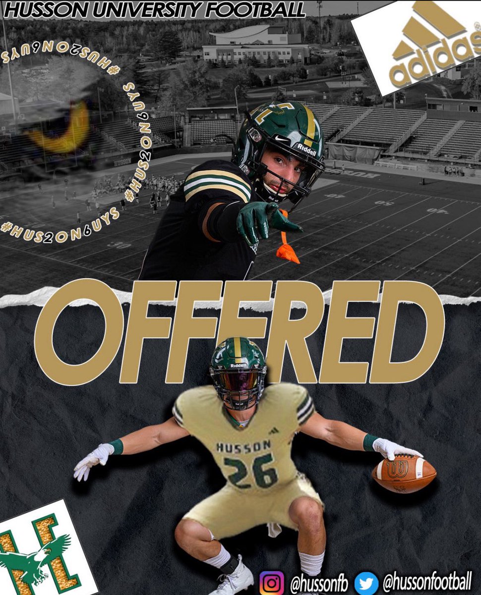 Giovanni_AP1's tweet photo. After a great conversation I am blessed to announce I have earned a division 3 offer from @hussonfootball Thank you @CoachVreeland for the opportunity!!
@SMH_SpartansFB @stmarysspartans @DylanDriscoll10 @NE6FB_Recruits https://t.co/VZ4KOruvpK