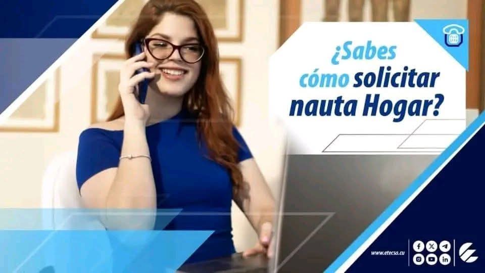 👉📡Si quieres disfrutar del servicio de Nauta Hogar  puede solicitar la demanda del servicio #nautaHogar a través de 
👉#ServiciosEnLínea 
👉Oficinas Comerciales
📲 Marcar el 112.
 Las solicitudes serán consideradas y atendidas una vez que exista la disponibilidad necesaria