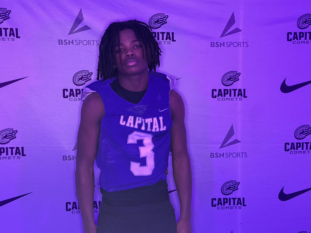 zionbreaston's tweet photo. After a great visit and conversation with @CoachFoos im blessed to receive my first offer from Capital University!

@ChuckTrained 
@ReynoldsburgFB https://t.co/I73wa1To2b