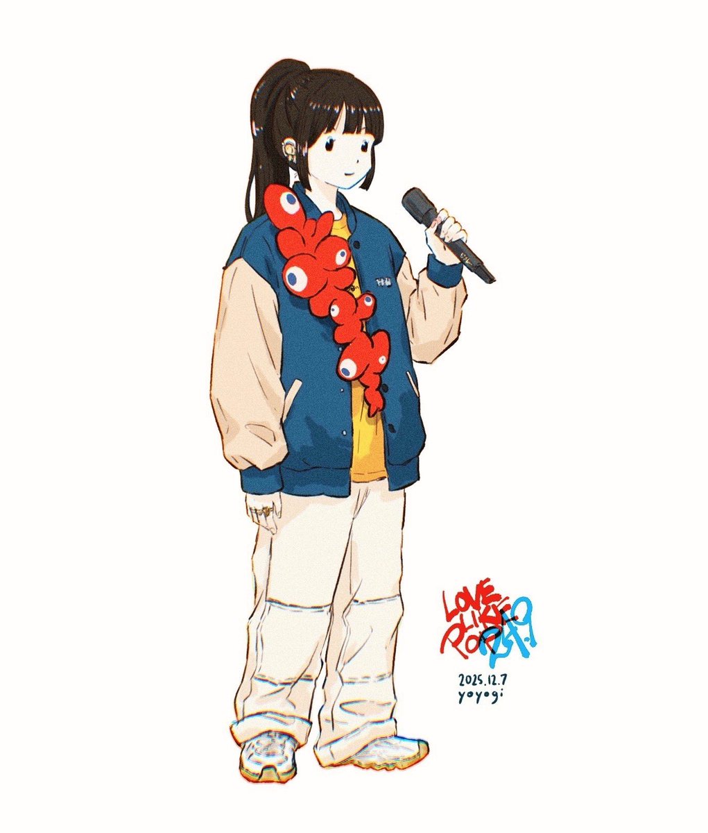 アンコールの燃え月ターブルゾンめっかわ‼️ ミャクミャクと融合してる