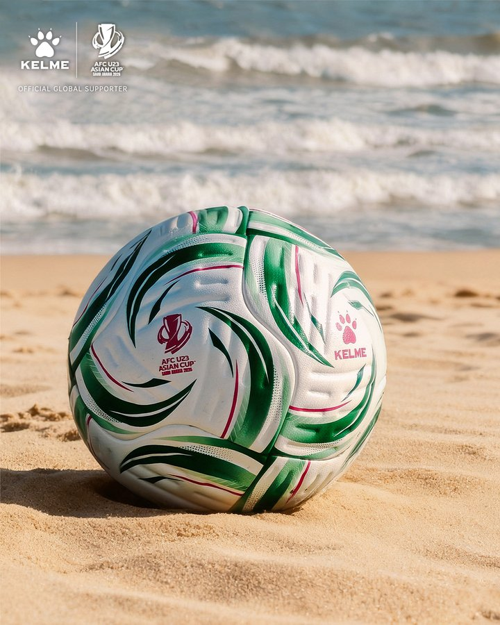 AFCU23 オフィシャルマッチボールがついにお披露目 🔥