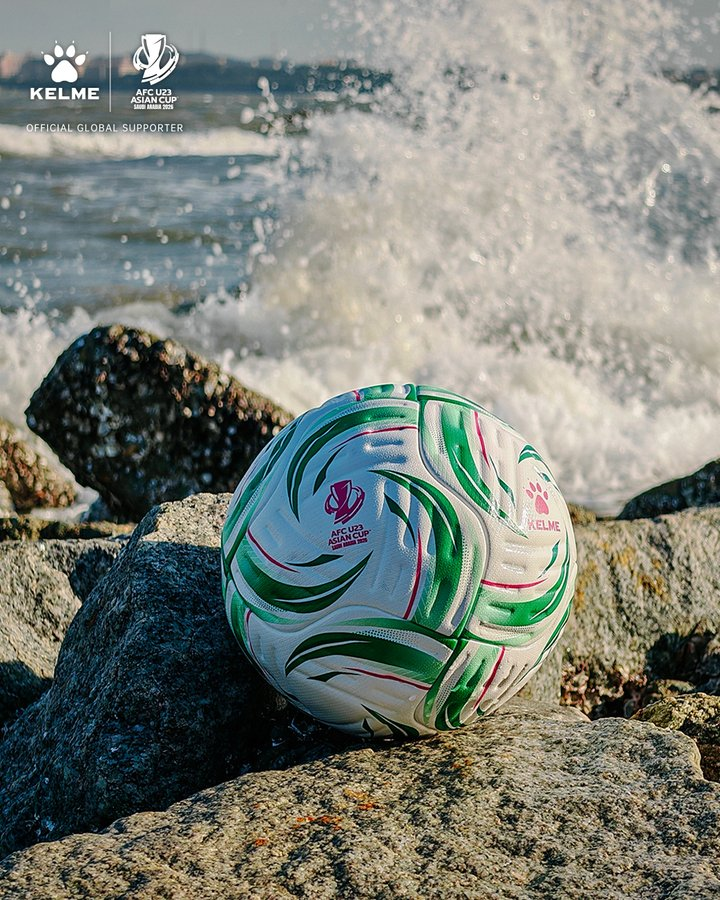 AFCU23 オフィシャルマッチボールがついにお披露目 🔥