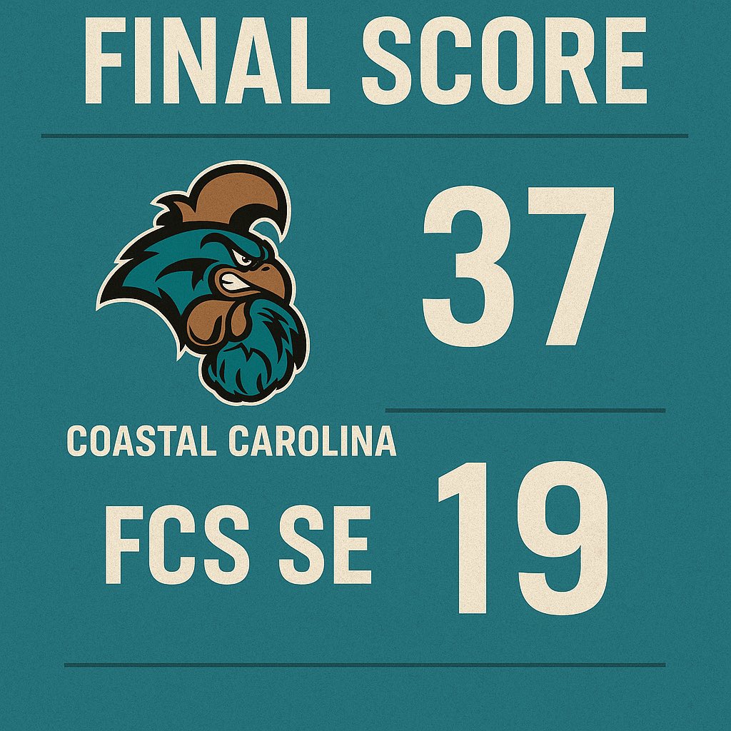 Chanticleers4L's tweet photo. Final in the home opener 

POG: Xamarion Gordon 
15 tackles and 4 TFL https://t.co/1ch0qe3O8Z
