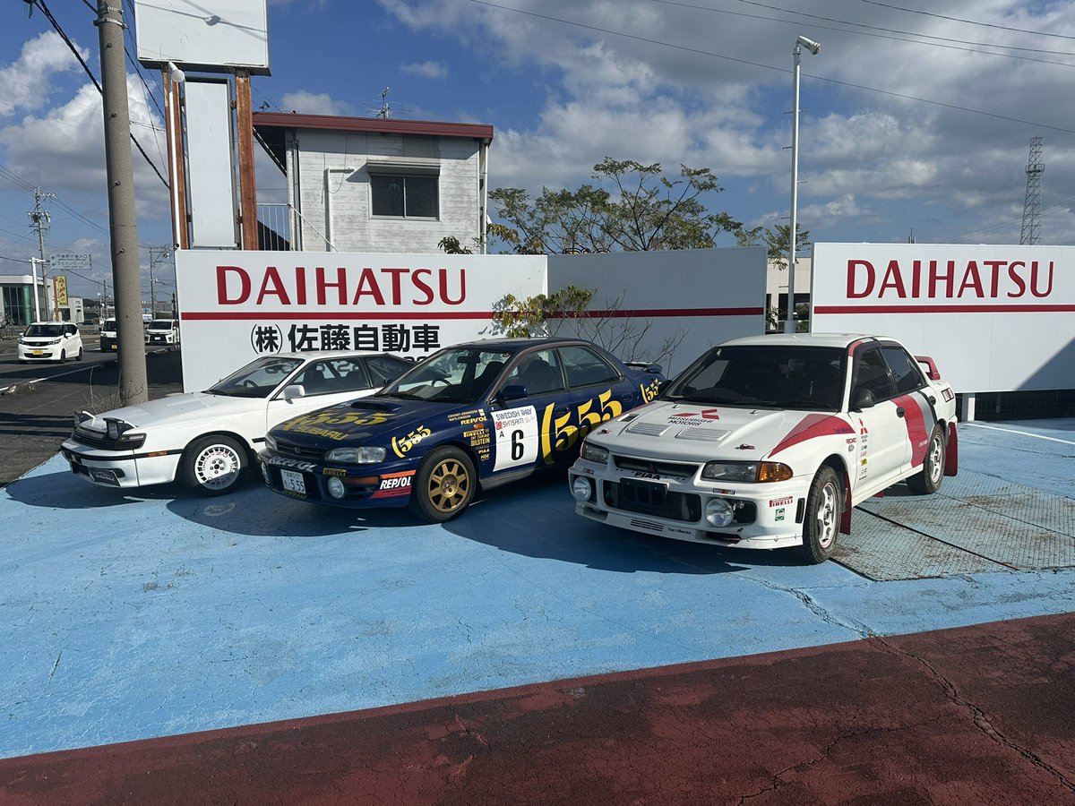 satojidosha1322's tweet image. 昼間に見てもやっぱりいい😍
#WRC
#ST165
#GC8
#CE9A