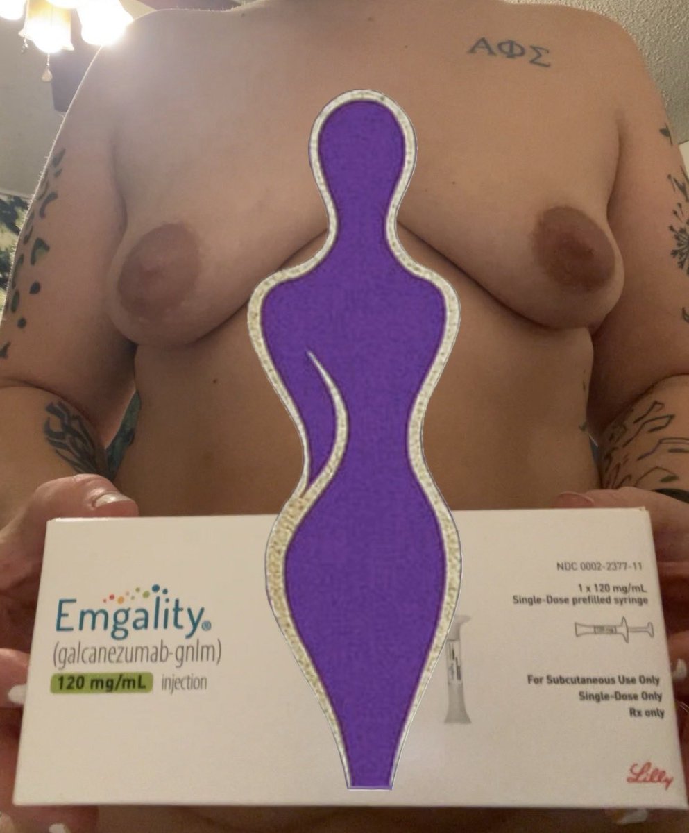 MaisonCurvee's tweet photo. #ChronicMigraine #MigraineLife #MigraineAwareness #MigraineWarrior #InvisibleIllness #Emgality #SelfCareJourney #HealingInProgress #WellnessCheckIn #MaisonCurvée #CurvyCreator #CreatorLife #Tattoos https://t.co/nUynomZQQA