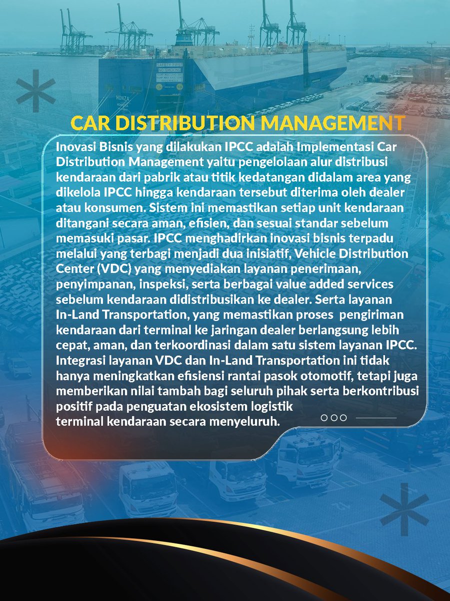 IPCC berhasil meraih 4 penghargaan sekaligus pada BUMN Branding &amp; Marketing Award 2025 sebagai bukti nyata komitmen perusahaan dalam mengusung inovasi, memperkuat kolaborasi, serta menghadirkan pelayanan terbaik. #IPCCTerminalKendaraan
