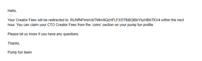 I finally got the creator fees, I was and still am pushing $ARTHUR to the top.